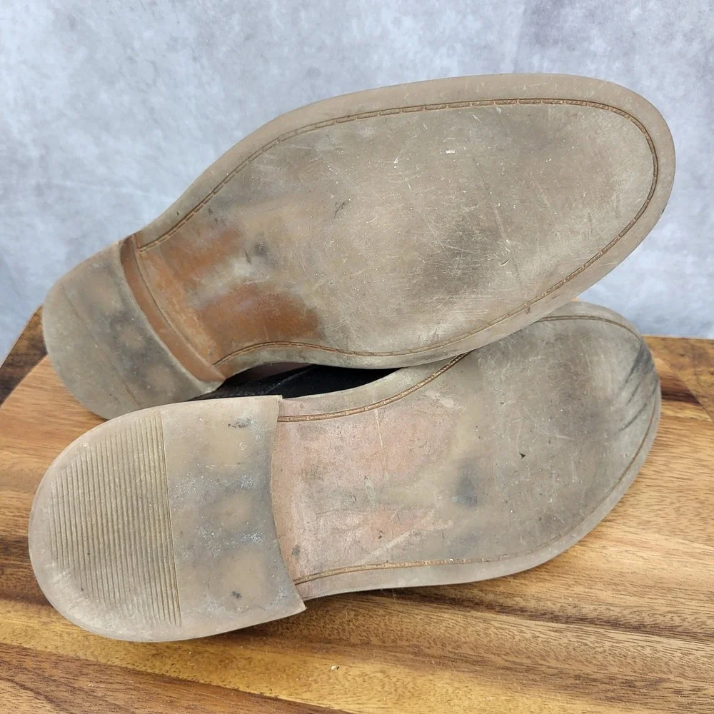 Sonoma Oxford Shoes Mens 11 M‎ Black Faux Leather Vitalize Otholite Comfort